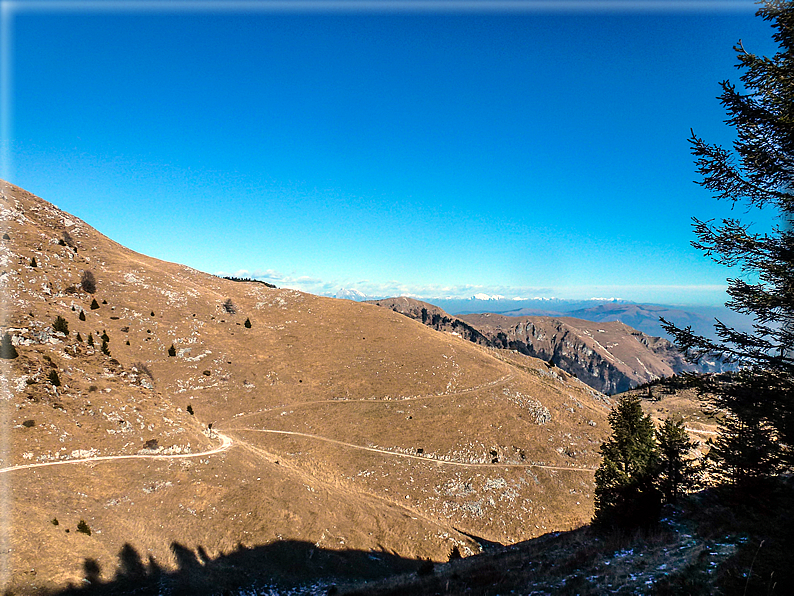 foto Salita dal Monte Tomba a Cima Grappa